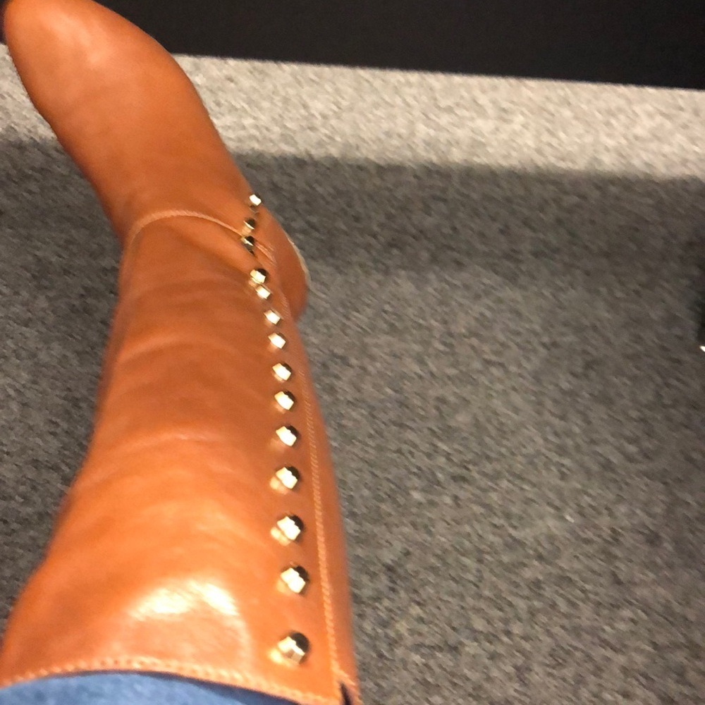 Brand NEW leather Michael Kors boots